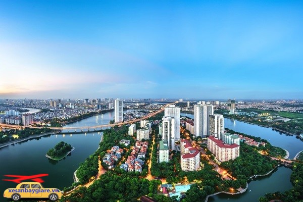 Đặt taxi sân bay Nội Bài quận Hoàng Mai giá rẻ